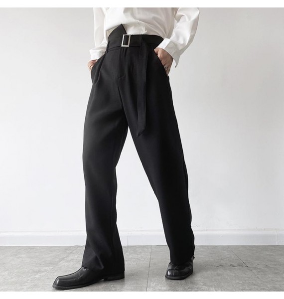 Mens Fashion Solid Color Pants