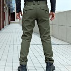 Men's Outdoor Casual Fleece Warm Soft Shell Stretch Tactical Pants