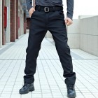 Men's Outdoor Casual Fleece Warm Soft Shell Stretch Tactical Pants