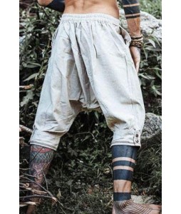 Men's Boho Comfort Linen And Cotton Pants