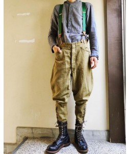 1950s Retro Military Style Knight Trousers