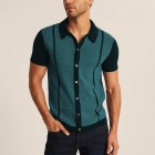 Fashion casual hit color polo shirt