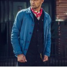 MenS Casual pel Multi-Pocket Jacket