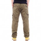 Men's Casual Multi-pocket Estic Waist Cotton Cargo Pants