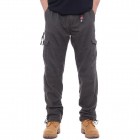 Men's Casual Multi-pocket Estic Waist Cotton Cargo Pants