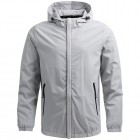 Men's Casual Windproof Warm Sports Hooded Jacket