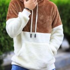 Coral Fleece Hooded Sweatshirt