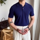 Gentlemans Simple Design Polo Shirt