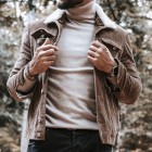 Men's Corduroy Thick Fnnel Jacket