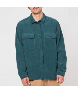 Mens Retro Corduroy Casual Shirt