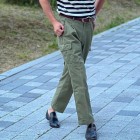 British Straight Leg Cargo Pants