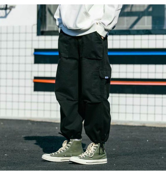 Retro Military Street Trend Cargo Pants