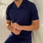 Deep Sea Blue Polo Shirt