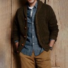 Heavyweight Retro Men's Casual Sweaters