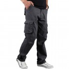 Men's Outdoor Multi-pocket Cotton Casual Estic Cargo Pants