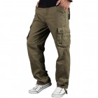 Men's Outdoor Multi-pocket Cotton Casual Estic Cargo Pants