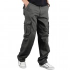 Men's Outdoor Multi-pocket Cotton Casual Estic Cargo Pants