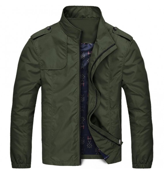 Men's Outdoor Zip Casual Jacket