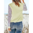 ce Long Sleeve Colorblock Casual Blouse