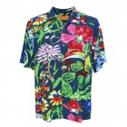 Men's Doodle Floral Hawaiian Shirt