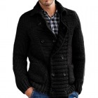 Men's  Knit pel Long Sleeve Sweater