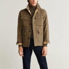 Mens Fashion Casual Double-sided Woolen Houndstooth Jacket