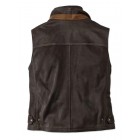 Men's  Fashion Zipper Double yer Colr pel Waistcoats