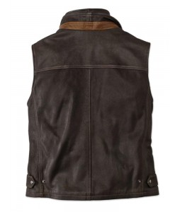 Men's  Fashion Zipper Double yer Colr pel Waistcoats