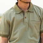 pel Contrast Short-sleeved POLO Shirt