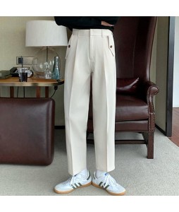 Comfortable simple mens casual pants in summer