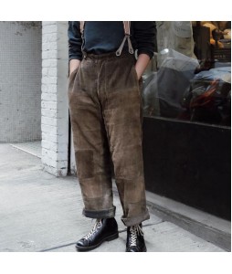 Fashionable Retro Corduroy Casual Pants