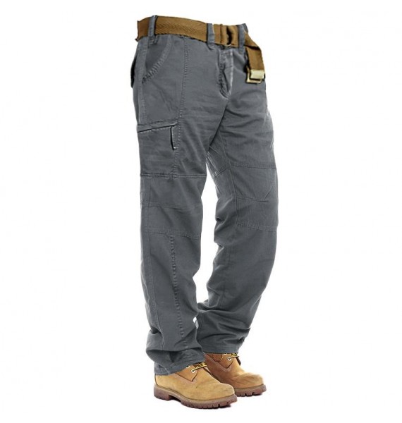 Men's Casual Loose Straight Sports Cargo Pants