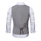 MenS Fashion Solid Color Waistcoats