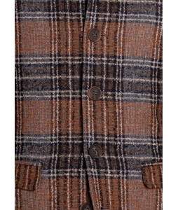 Men's Retro British Business Casual pel Cee Check Waistcoats