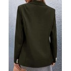 Fall/Winter Casual Long-sleeved Solid Color Bzer