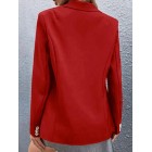 Fall/Winter Casual Long-sleeved Solid Color Bzer