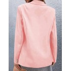 Fall/Winter Casual Long-sleeved Solid Color Bzer