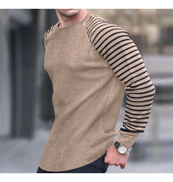 Men's Knitwear Autumn Print Casual Long Sleeves