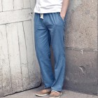 Men's Cotton And Linen Breathable Casual Trousers