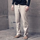 Men's Cotton And Linen Breathable Casual Trousers