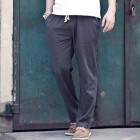 Men's Cotton And Linen Breathable Casual Trousers