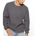 Men's Casual Loose Round Neck Long Sleeve Pullover Sweater