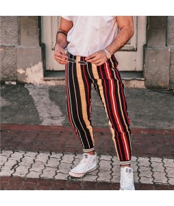 Contrast Stripe Pants