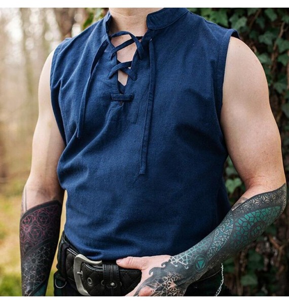 Retro Medieval Sleeveless Shirt