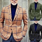 Men's Pid Multicolor Casual Suit Jacket