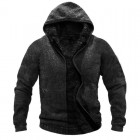 Men's Winter Warm Fleece Hooded Jacket