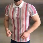 Mens Casual And Business Knited Polo T-shirt