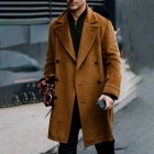 Men's Suit Cut Outdoor Wool Coat