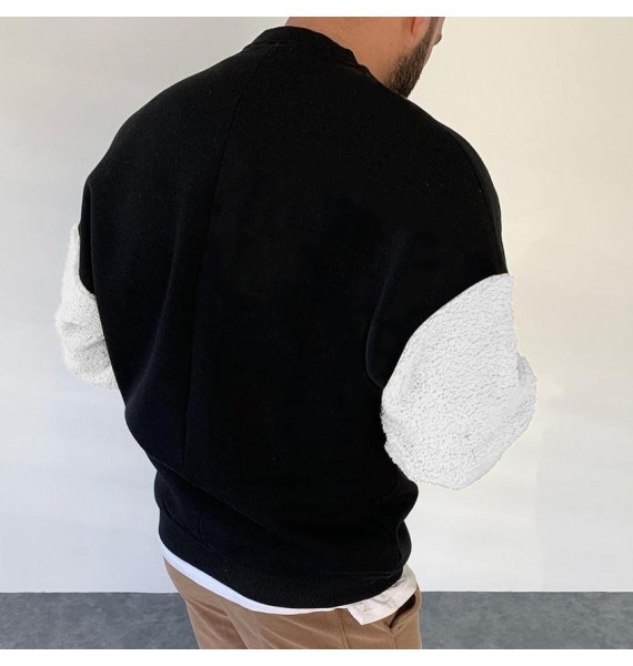 Panda Patch Crew Neck Sweatshirt