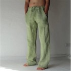 Men's Casual Breathable Loose Cotton Trousers